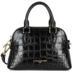 Sac Bandouliere LANCASTER  Sac demi lune Zippée S Exo  524-104 Noir