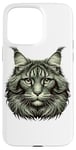 Coque pour iPhone 15 Pro Max Maine Coon American Longhair