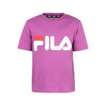 Fila T-skjorte for barn Lea lilla kaktusblomst