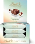 Lindt Choco Wafer Milk Chocolate & Hazelnut Treat Pack 30g (Case of 20)