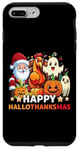 Coque pour iPhone 7 Plus/8 Plus Joyeux Halloween Thanksgiving Halloween Joyeux Noël