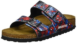 Birkenstock Arizona, Boys’ Mules, Blue (Multicolore Spiderman Action Blue), 3 UK