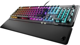 Vulcan II - Clavier de Jeu Mécanique Pour Pc, Touches Rétro-Éclairées RGB Personnalisables, Re-Poignet Amovible, Titan II Tactile Switches, Noir