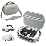 Portable VR Headset Storage Bag for Meta Quest 3S/HTC VIVE Focus Vision