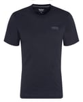 Barbour Barbour Men's Barbour International Small Logo Tee Black/Pewter XXL, Black/Pewter