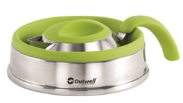 Outwell Collaps Collapsible Lime Green Camping Stove Top 2.5L Kettle 650311