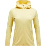 Peak Performance W Light Zip Hood Mellow Yellow