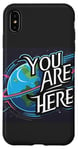 Coque pour iPhone XS Max Galaxy Science Geek Gifts T-shirt You are here Deep Space