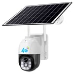 Solar Security Camera  Outdoor System 2mp Battery Powered 4G Camera for2543