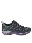 Merrell Women's Siren Sport 3 Gore-Tex Trail Shoes - Black/blackberry, Black, Size 4.5, Women