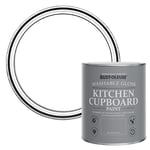 Rust-Oleum Grey Kitchen Cupboard Paint in Gloss Finish - White (Cotton) 750ml