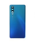 Vitre Arrière de Remplacement Huawei P30 - Bleu Aurora