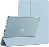 Etui Pour Ipad Air 2,Housse Coque Avec Support Fonction Et Veille/Reveil Automatique(Bleu Clair)