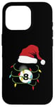 Coque pour iPhone 16 Pro Bowling de Noël assorti pour la famille