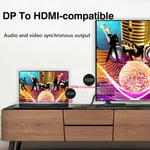 Display Port HDMI Converter DP Male To HDMI Female Adapter  For 4K HD 1080P