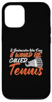 Coque pour iPhone 12/12 Pro Jeu d'amour pour joueur de badminton