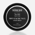 Nõberu Stockholm Moustache Wax Light Hold Amber-Lime 25ml