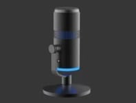 PowerCast M300, Microphone USB pour PC, Qualité Vocale en Streaming, Gaming, Twitch, Youtube, Sortie Casque, Contrôle du Gain et Mute, Compatible Plug-and-Play pour Appareils