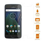 Motorola Moto G5 Plus 0.3mm Karkaistu Lasi Näytönsuoja (Kaari Reunoilla) Läpinäkyvä