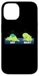 Coque pour iPhone 14 Sleep All Day Play Games All Night T-Rex Dinosaures Gamer