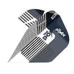 Target Darts Unisex Phil Taylor Power 9-five Gen 9 Pro Ultra Dart Flights, White and Blue, No.6 UK