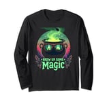 Halloween Brew Up Some Magic Cauldron Forest Long Sleeve T-Shirt