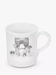 Le Creuset x Sheila Bridges Collection Harlem Toile de Jouy Arc de Triomphe Stoneware Mug, 400ml, Black/White