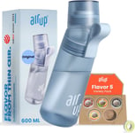 AIR UP® | Original water bottle Gen2 starter set with pods in 5 flavours I 600ml