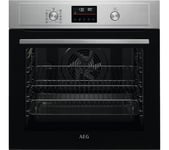 AEG 6000 SurroundCook BPX535061M Pyrolytic Electric Oven  Stainless Steel, Stainless Steel