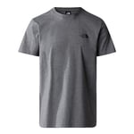 THE NORTH FACE Simple Dome T-Shirt TNF Medium Grey Heather XXL