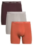 Calvin Klein Calvin Klein 3 Pack Cotton Stretch Boxer Briefs - Assorted, Assorted, Size L, Men