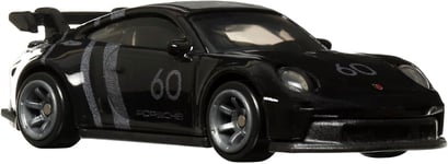 PORSCHE 911 GT3 NOIRE Modèle De Voiture 1/64 Hot Wheels SPEED MACHINES HKC45