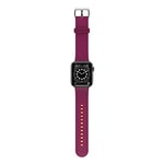 Otterbox Bracelet All Day pour Apple Watch Series 10/9/8/7/6/SE 2e gen/SE 1e gen/5/4-40mm/41mm/42mm, Bracelet de rechange en silicone doux au toucher durable pour Apple Watch, Rose/Orange