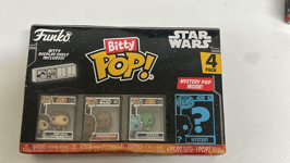 Funko Bitty Pop! Star Wars Mini Collectible Toys - Han Solo, Chewbacca, Greedo &