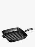 STAUB Cast Iron Square American Grill Pan, 26cm