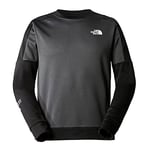 THE NORTH FACE Crew Fleece TNF Black-Asphalt Grey S