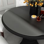 Protecteur de table, Nappe Transparente Imperméable, Film de Protection pour Table mat 60 cm 2 mm pvc ASAF15410 Maisonchic