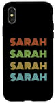 iPhone X/XS I love my girl Sarah classic Sarah Case