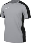 Nike Short-Sleeve Soccer Top M NK DF Acd23 Top SS, Wolf Grey/Black/White, DR1336-012, S