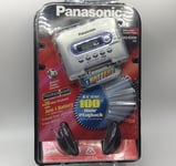 Vintage Panasonic Portable Cassette Tape Player (RQ-E20VP-S)