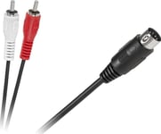 Lp-Kabel Din-2 X Rca-Kabel 1,2 M