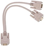 InLine 17307 Câble Adaptateur VGA Y mâle vers 2 x VGA Femelle