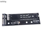 Adaptateur Discret 2012 vers SATA 3.0 6Gbps,Carte Riser,Convertisseur,Support Macbook Air Rethr A1465/A1466/A1435/A1436,7 + 17Pin SSD