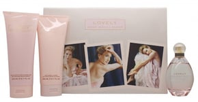 SARAH JESSICA PARKER LOVELY GIFT SET 30ML EDP + GOLD SHOE KEYRING - WOMEN'S. NEW