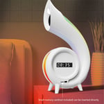 Dynamic Smart Night Light Alarm Clock Wake Up Desktop Smart Speaker Light