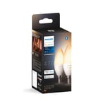 Philips Hue White Ambiance ampoule LED connectée flamme E14 compatible Blueto...