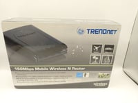 TRENDnet The 150 Mbps Mobile Wireless N Router New Sealed  Home House