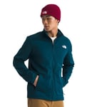 THE NORTH FACE Men's Cap Rock Full Zip Fleece Jacket, Midnight Petrol, XL