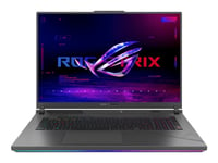 Asus Rog Strix G18 G814jir-N6003w - Intel Core I9 - I9-14900Hx / Inntil 5.8 Ghz - Win 11 Home - Geforce Rtx 4070 - 32 Gb Ram - 1 Tb Ssd Nvme - 18" 2560 X 1600 (Wqxga) @ 240 Hz - Ethernet - Bluetooth, Wi-Fi 6E - Formørkelsesgrå