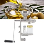 Household Small Stainless Steel Manual Oil Press Machine For Peanut Sesame